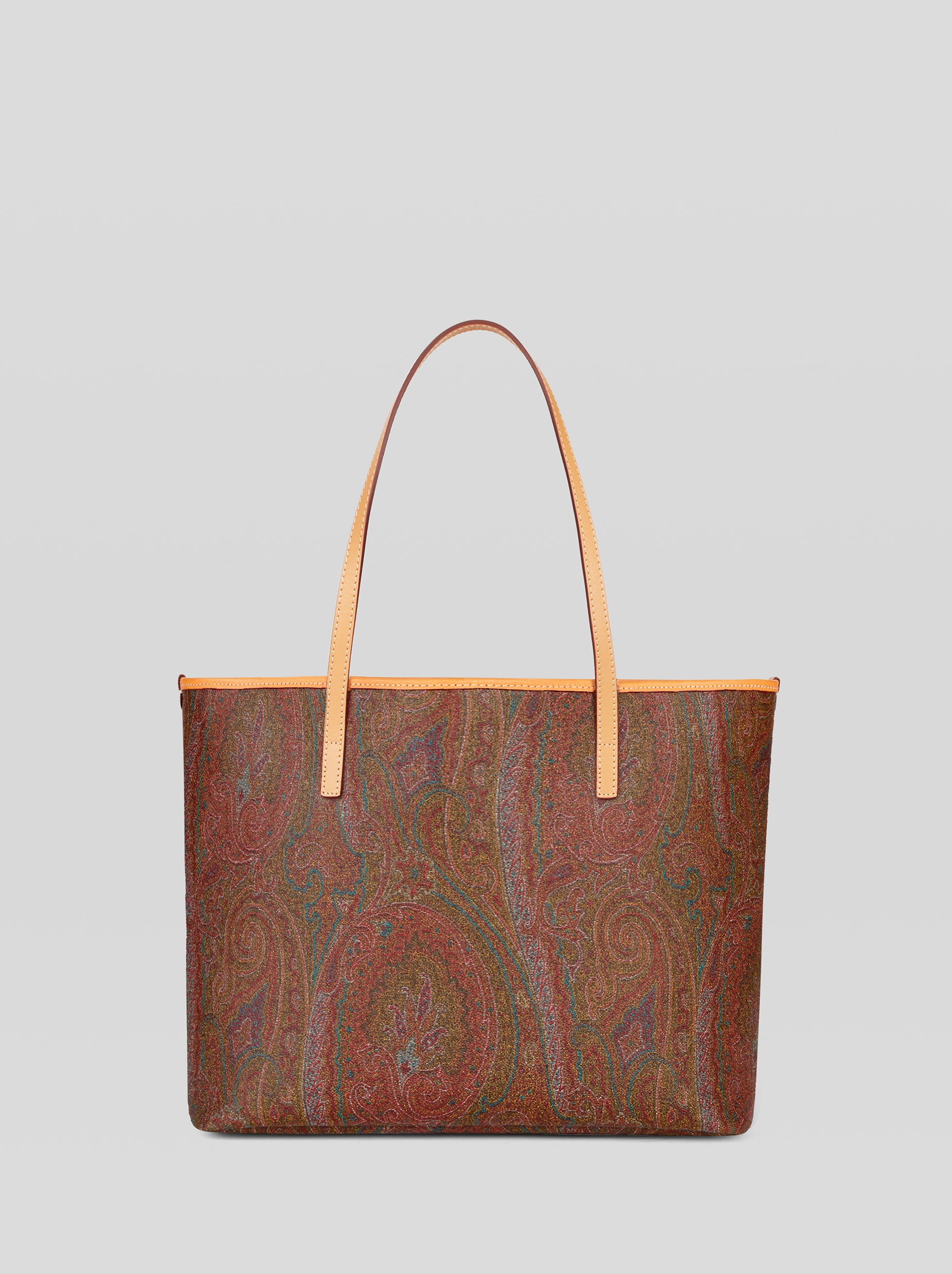 MEDIUM PAISLEY SHOPPING BAG - 1