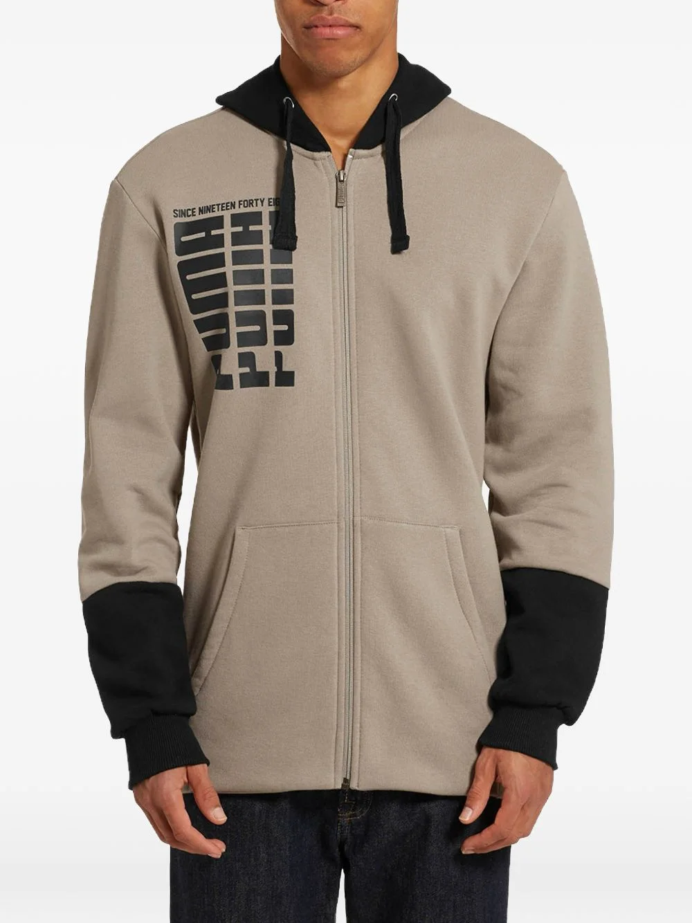 zip-up hoodie - 1