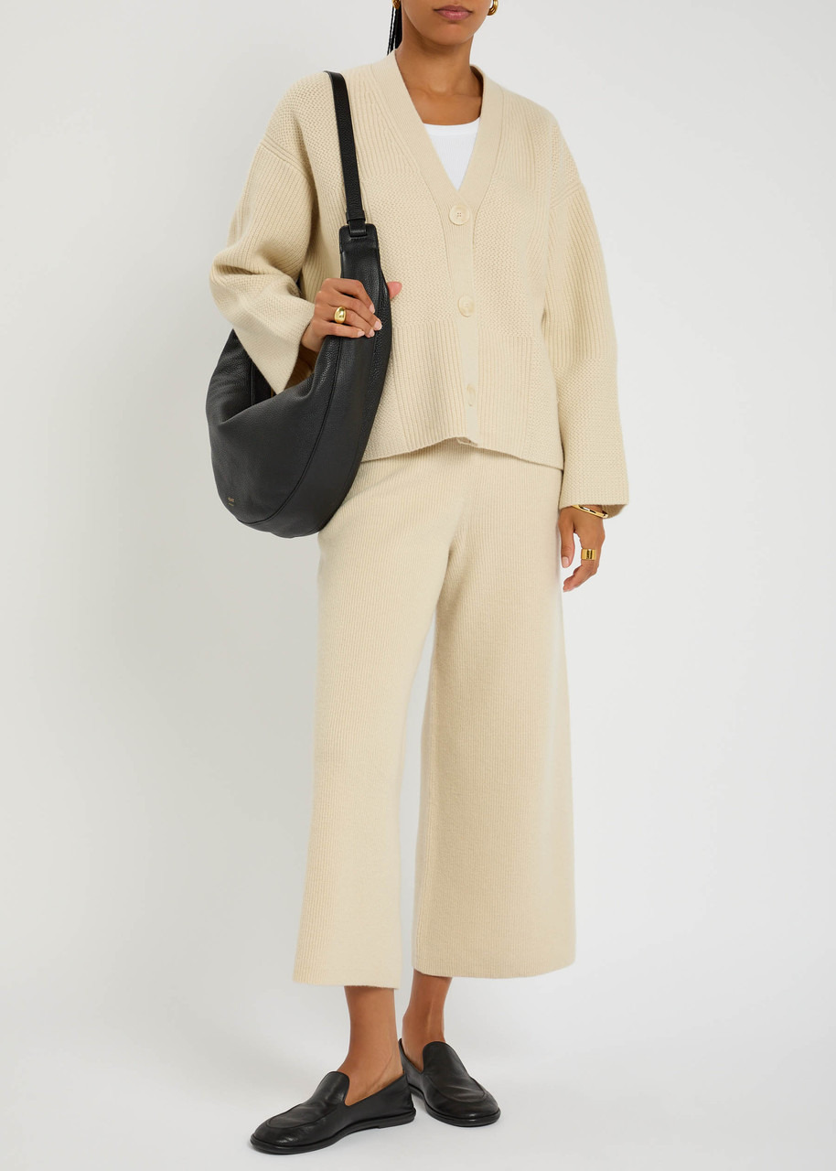 Joseph Ribbed Knit Culotte Trousers - 4