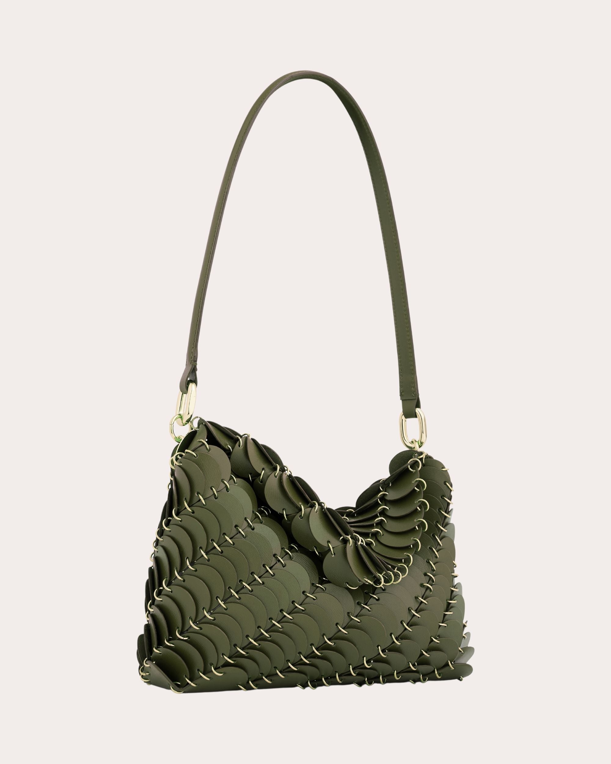 Leather Paillette Paco Shoulder Bag - 2