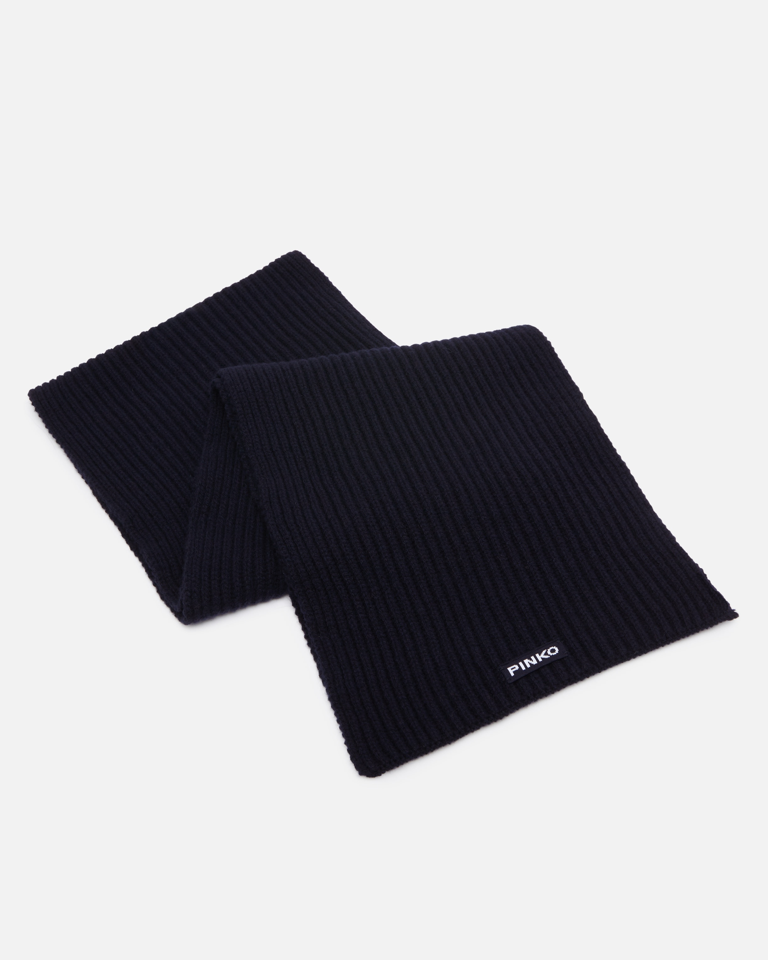RIBBED WOOL AND CASHMERE SCARF - 4
