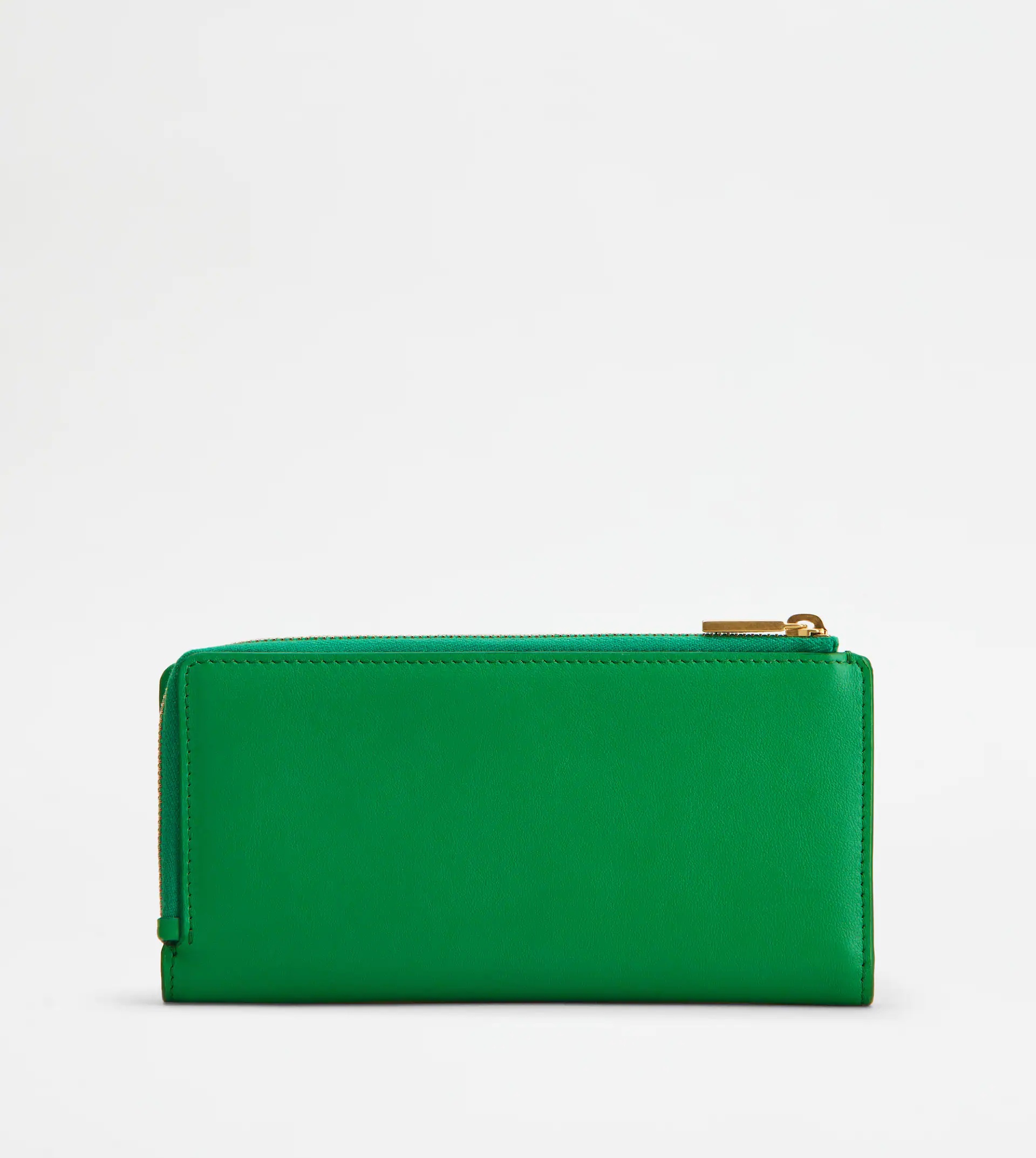 T TIMELESS WALLET IN LEATHER - GREEN - 3
