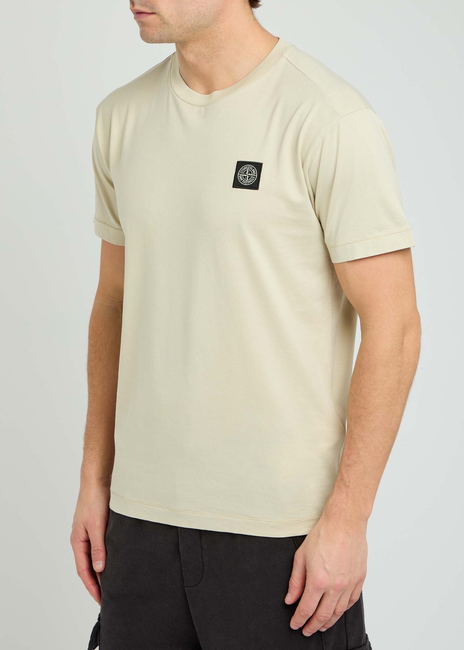 Stone Island Logo Cotton T-shirt - 2