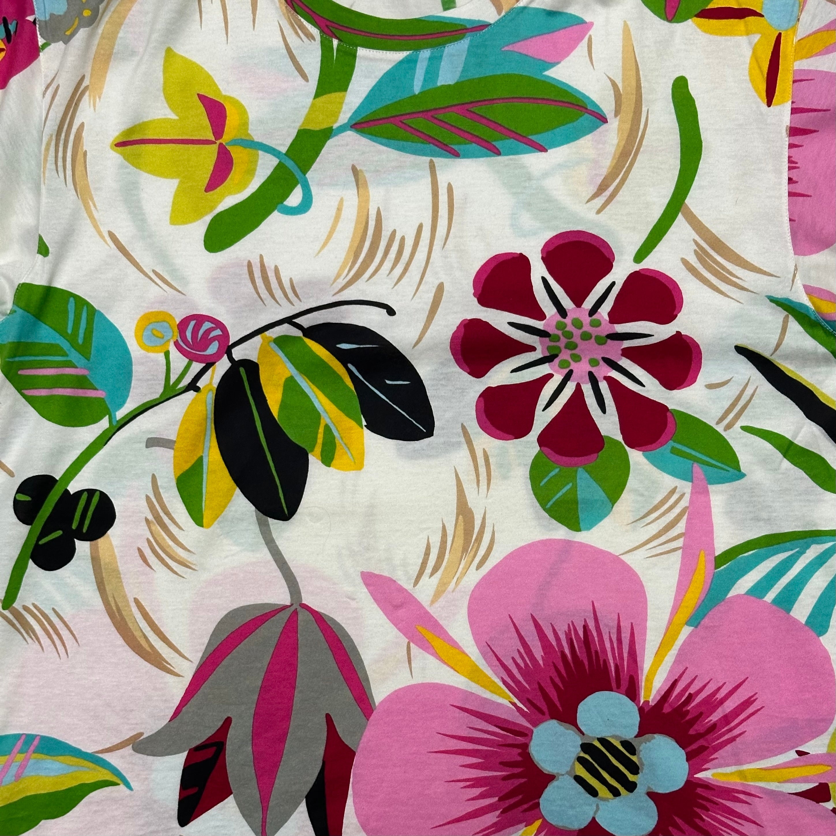 GUCCI Spring Summer 1999 "Hippie Chic" Floral Print T-Shirt - 3