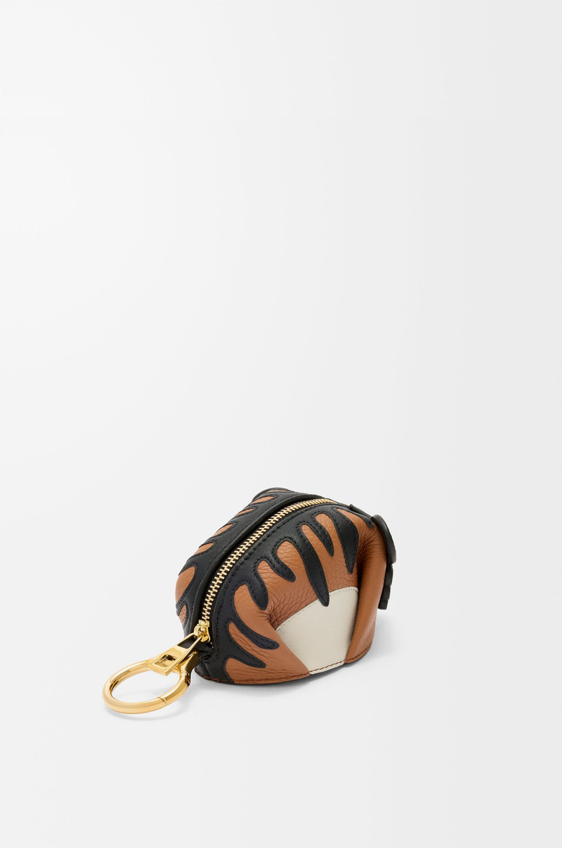 Tiger coin case charm in classic calfskin 3