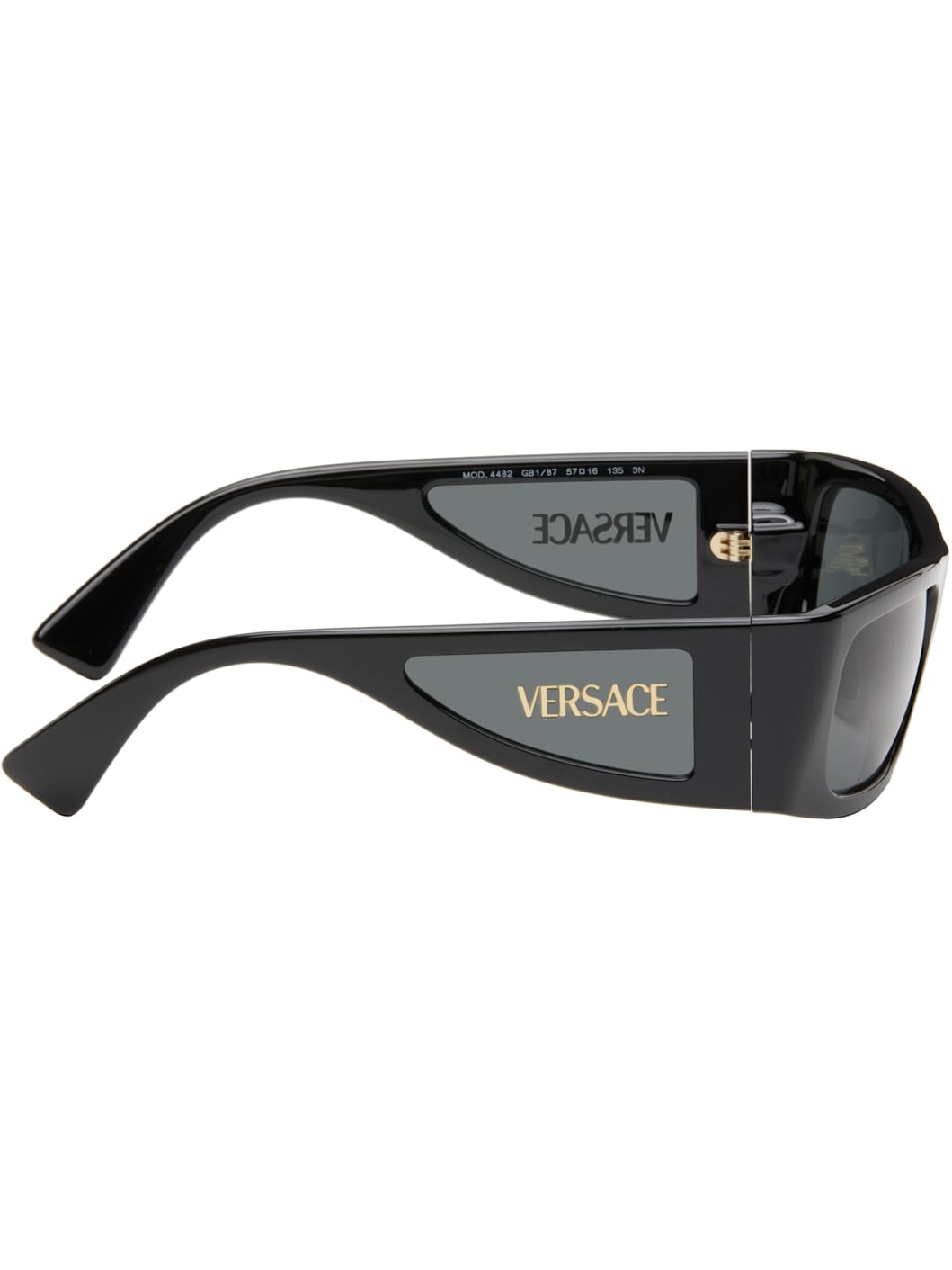 Black Lens Logo Sunglasses - 2