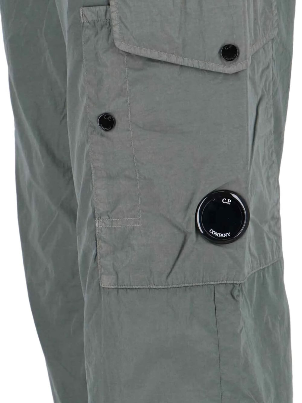 cargo-pockets drawstring trousers - 4