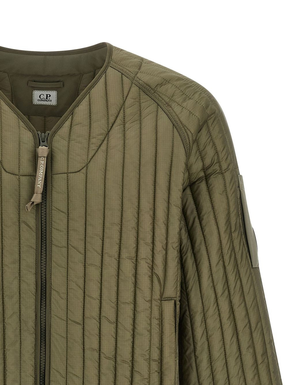 ribbed padded jacket - 4