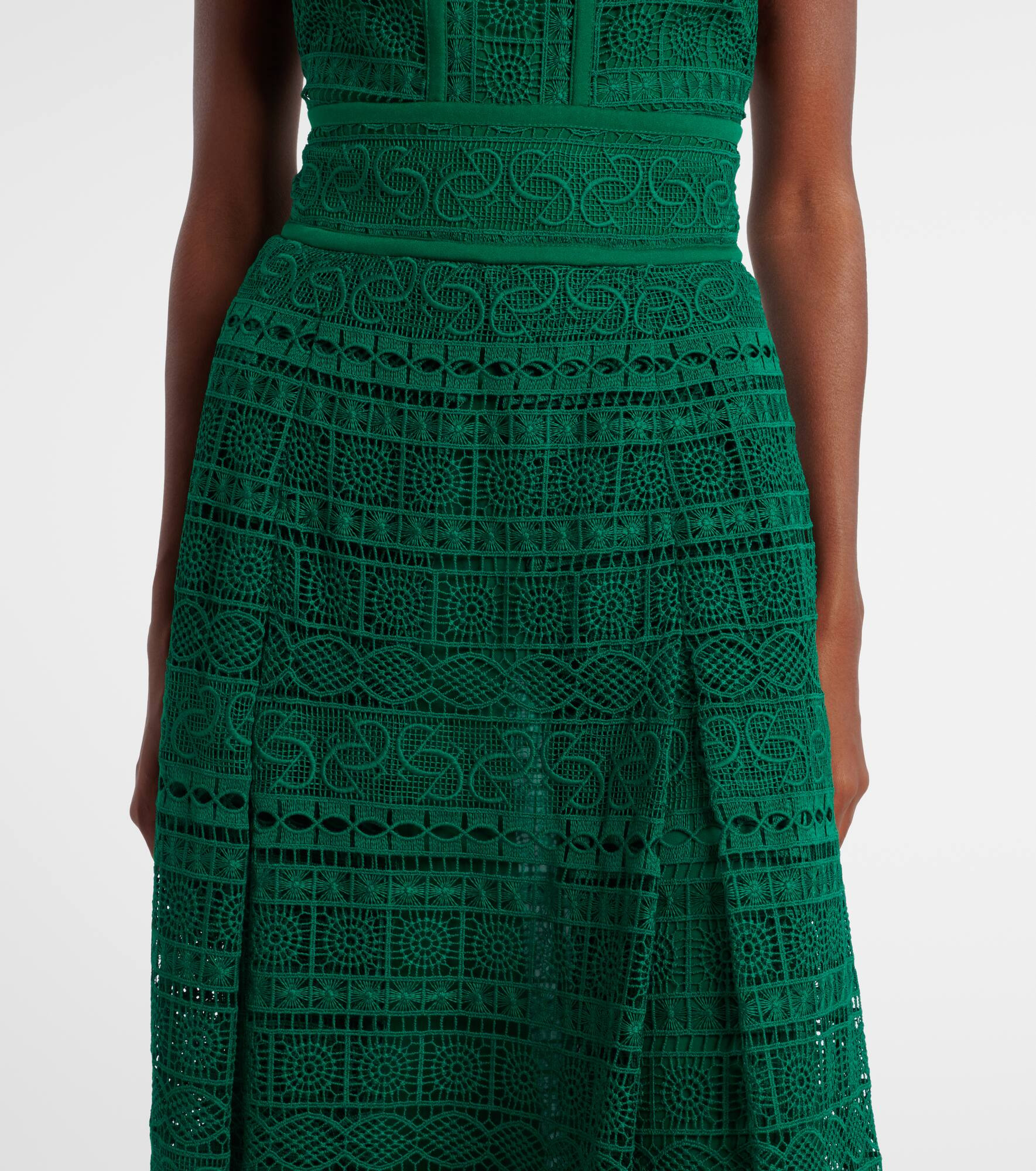 Macramé midi dress - 5