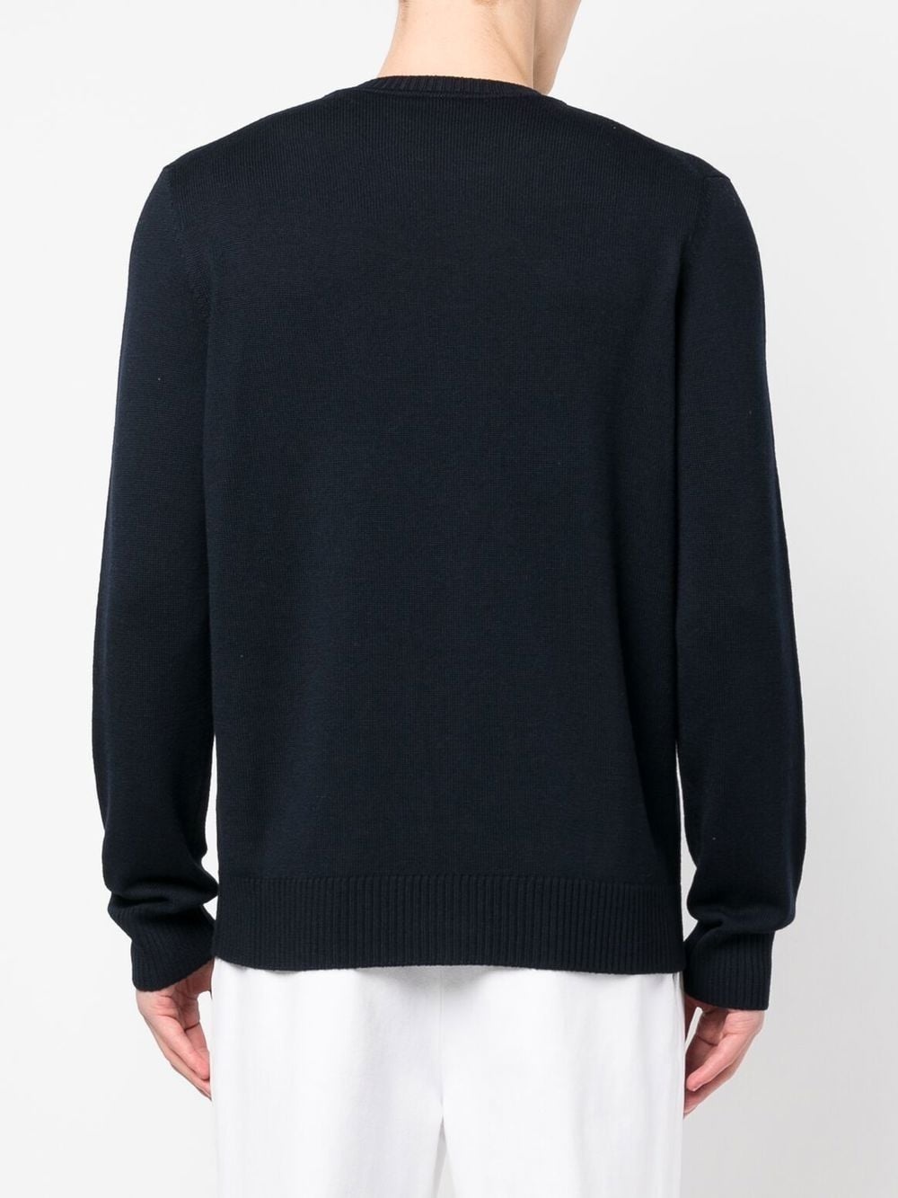 crew-neck wool jumper - 4