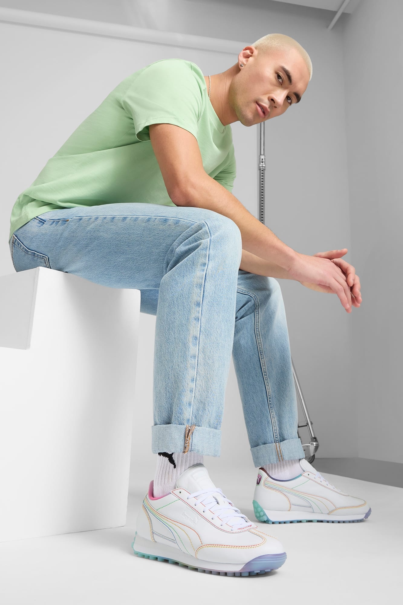 PUMA Easy Rider Pride Flag Sneakers | REVERSIBLE