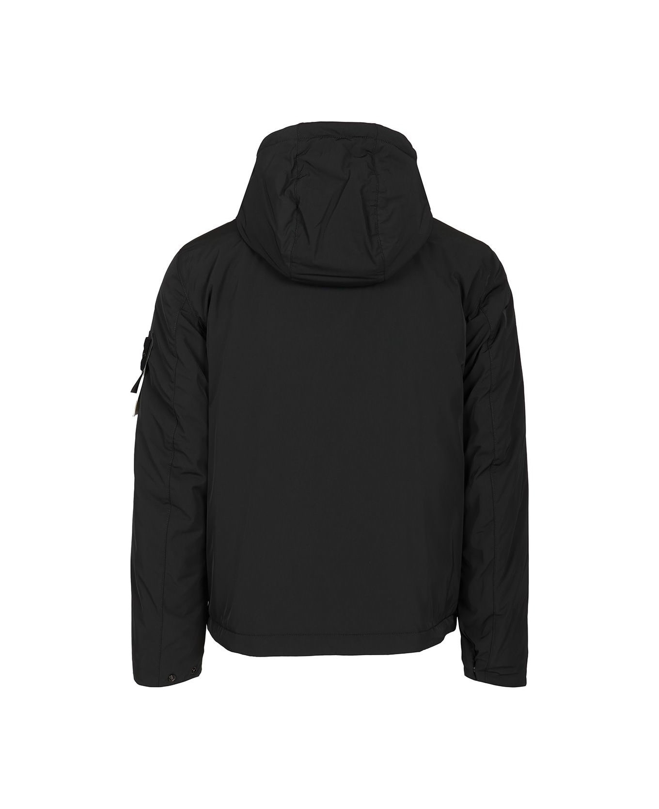 Micro Twill Padded Hooded Jacket - 2