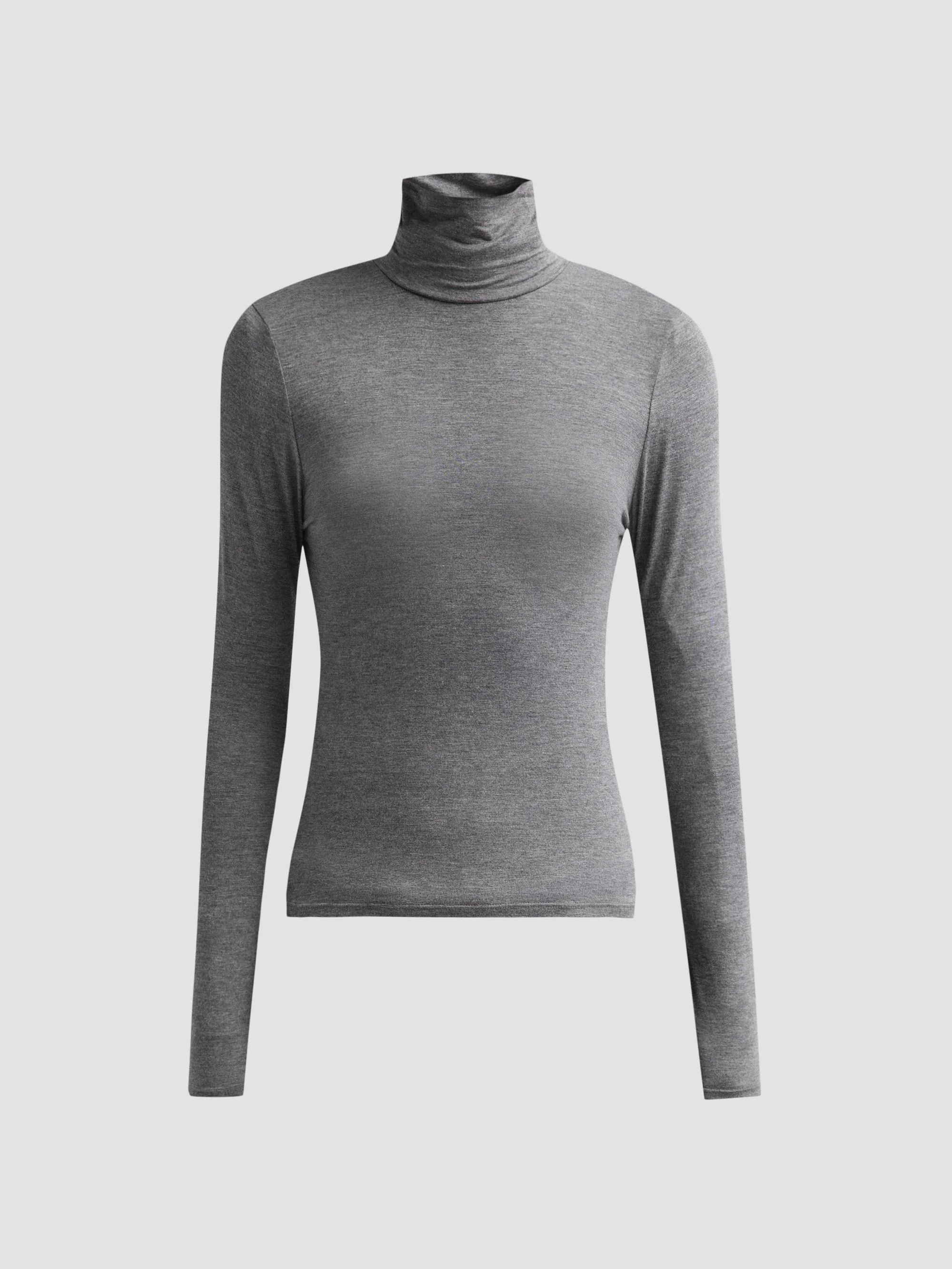 Women's Keria Jersey Top - Dark Heather Grey - 1
