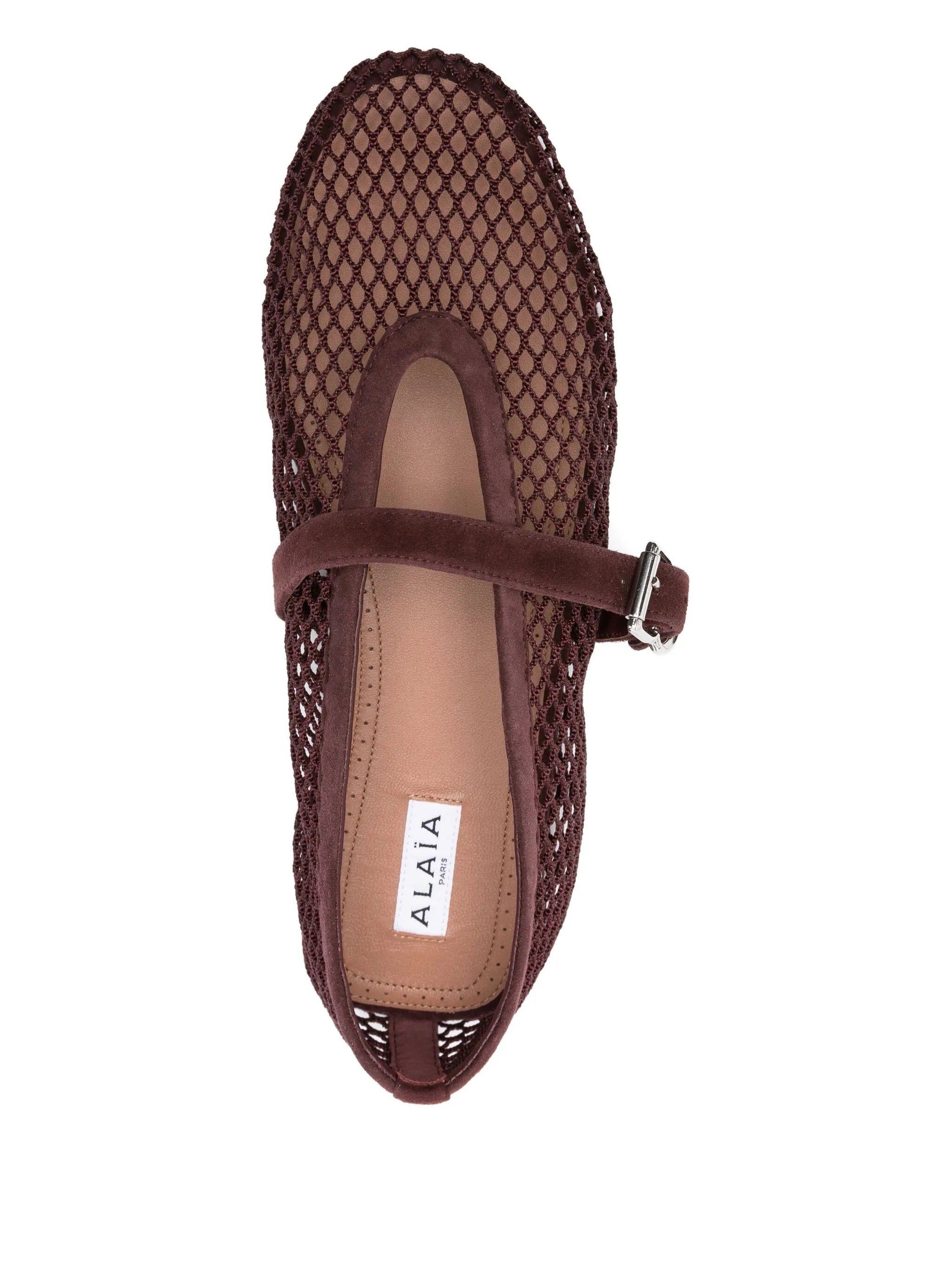 Alaïa Mesh Ballet Flats - 3