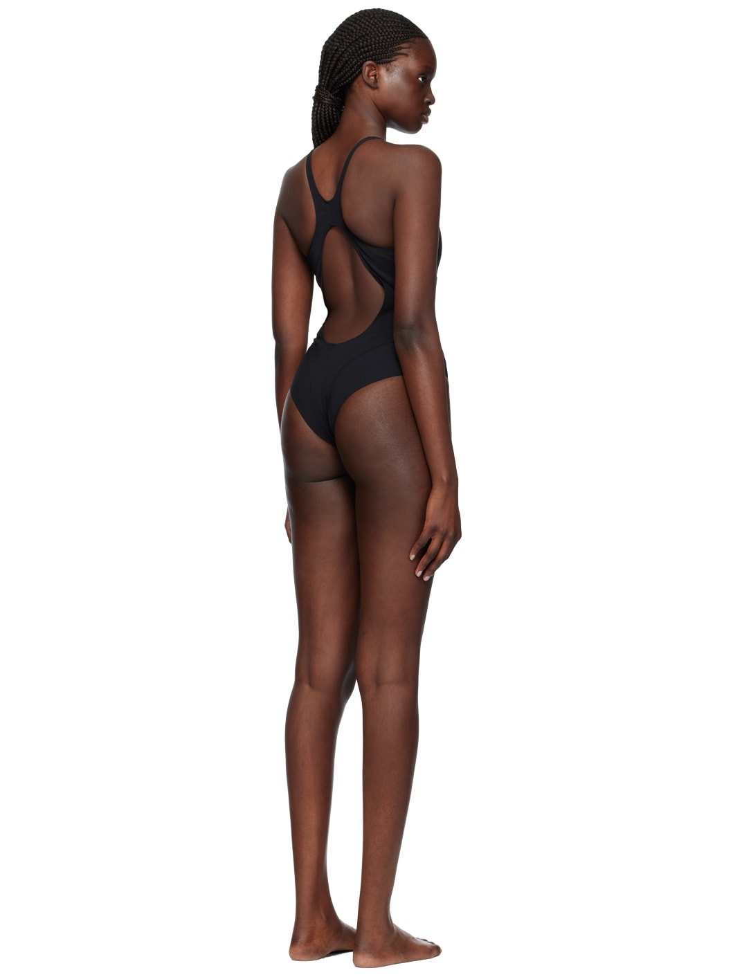 Black Bonded Swimsuit - 3