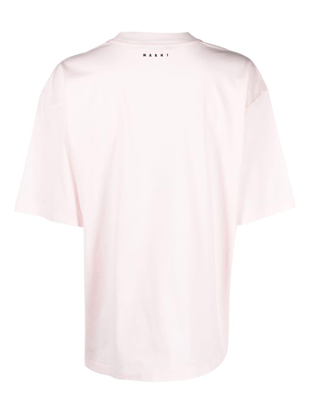 slogan-print cotton T-shirt - 2
