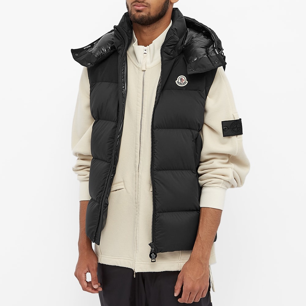 Moncler Maben Hooded Down Gilet - 5