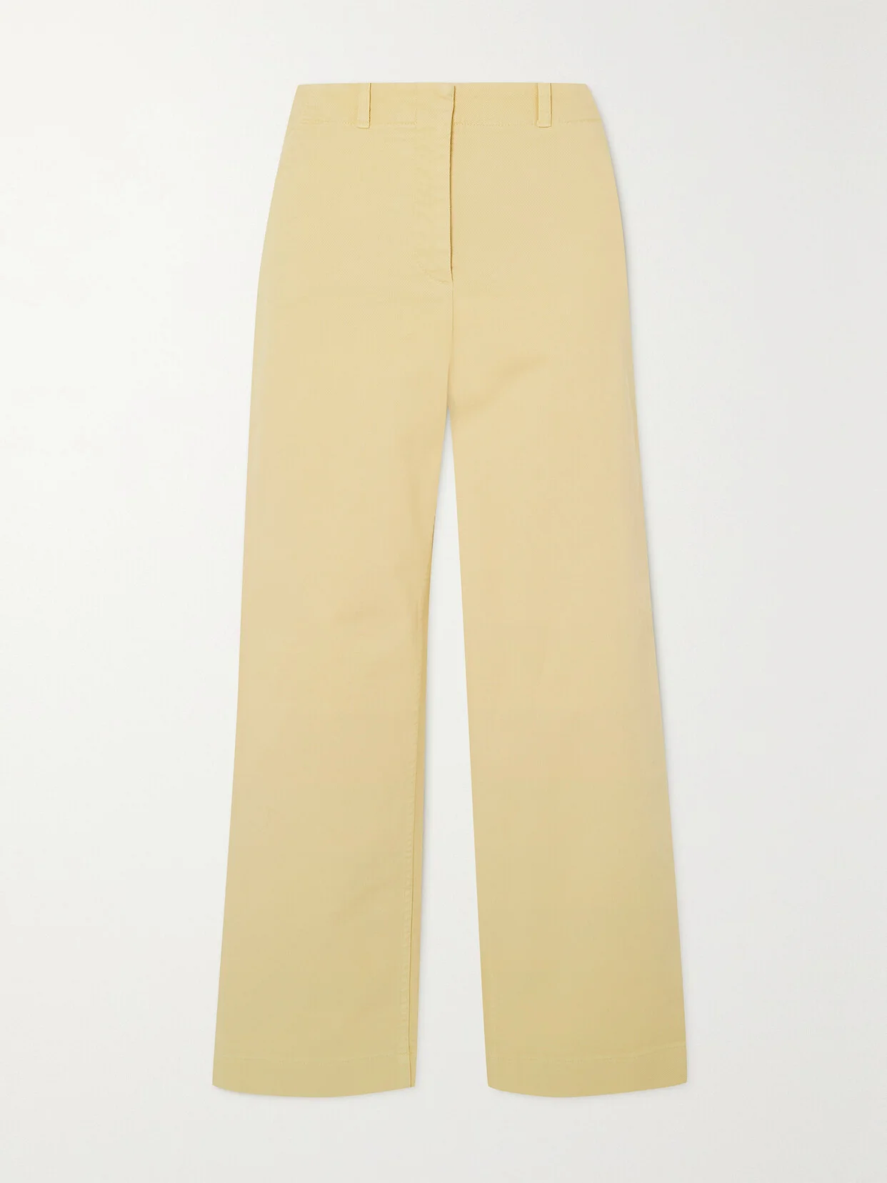 Cloutier Cotton-blend Twill Straight-leg Pants - 1