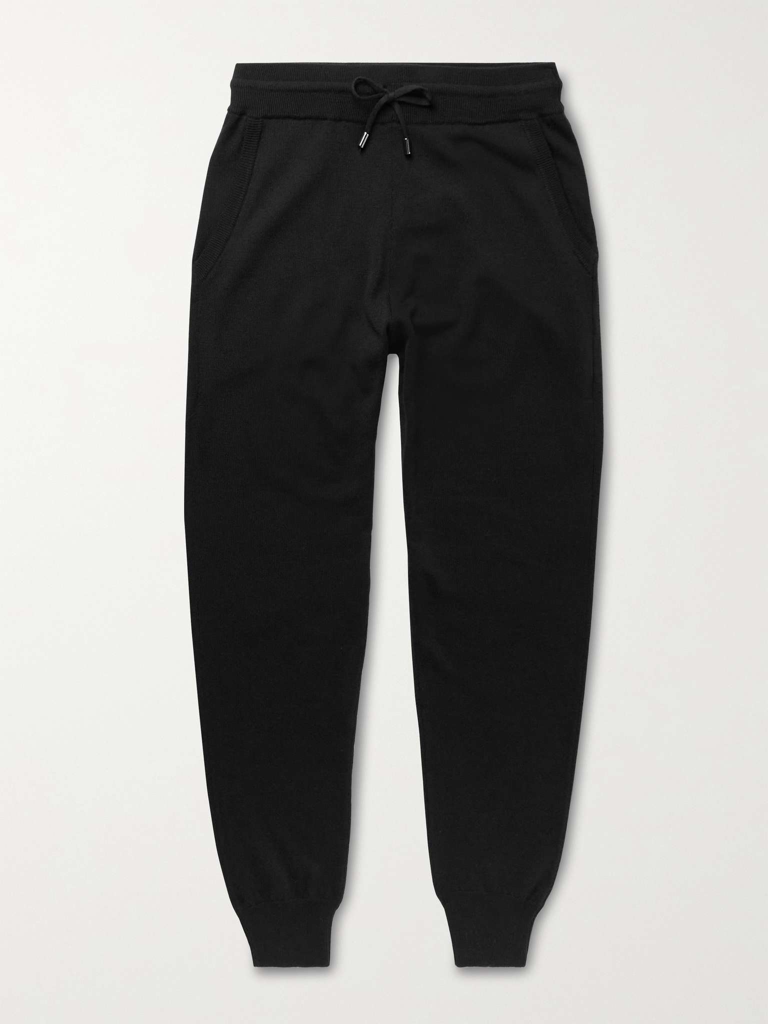 Tapered Wool Sweatpants - 1