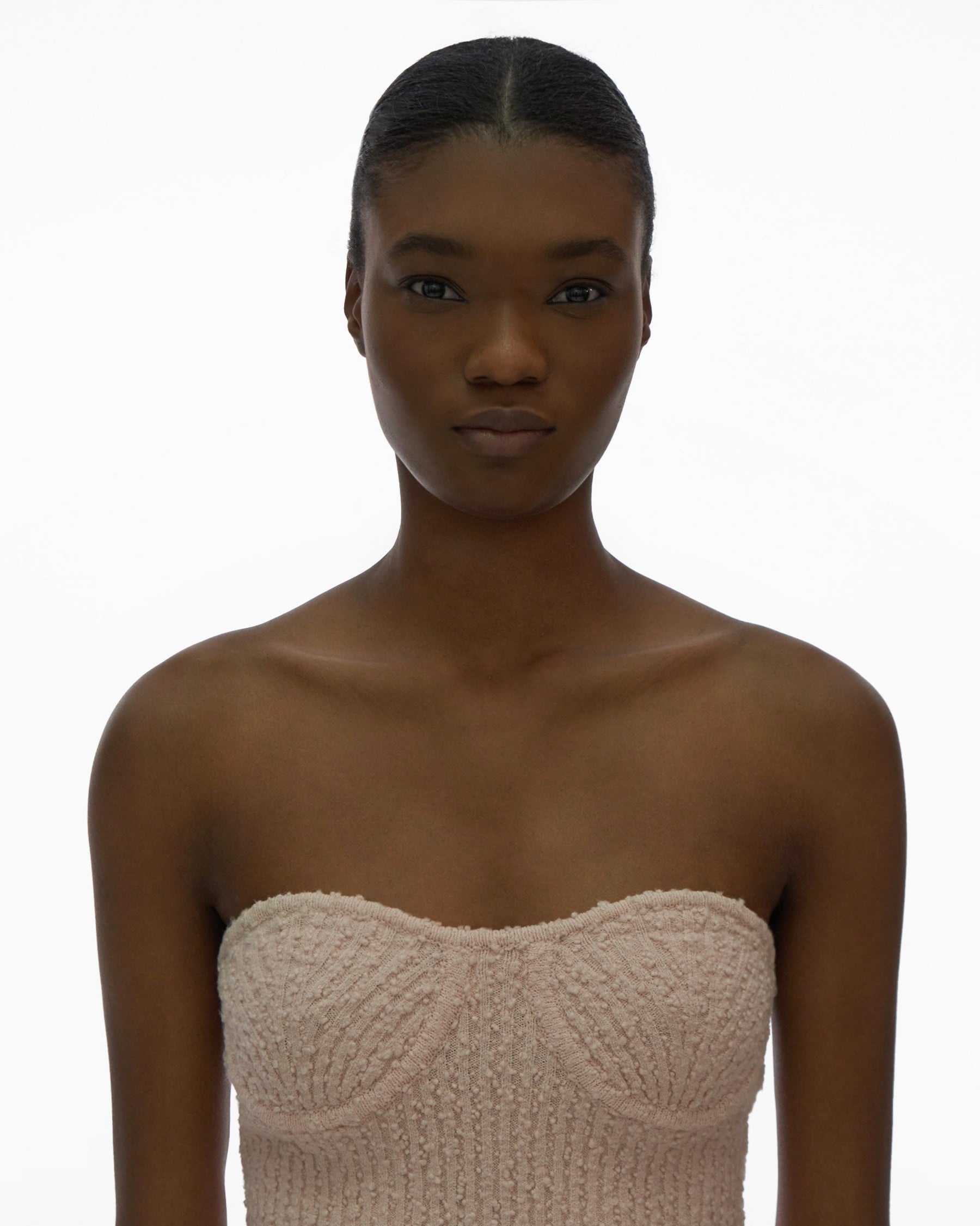 RIBBED BUSTIER - 7