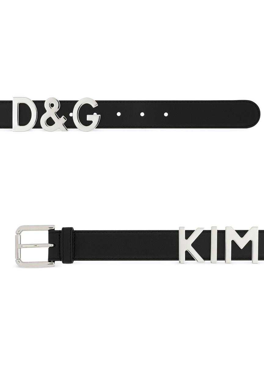 KIM DOLCE&GABBANA calfskin belt - 3