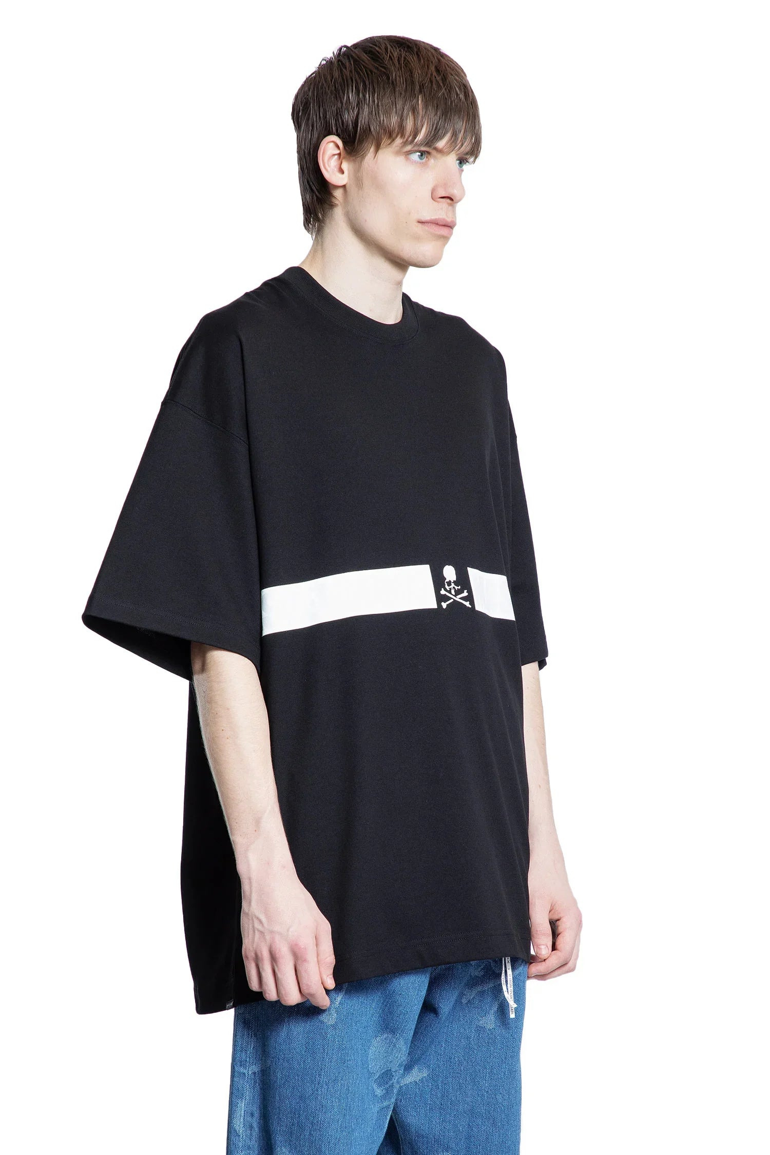 Stripe-Logo-Oversized-T-Shirt - 2