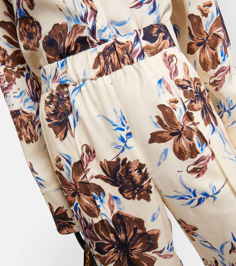 floral-print wide-leg trousers 4