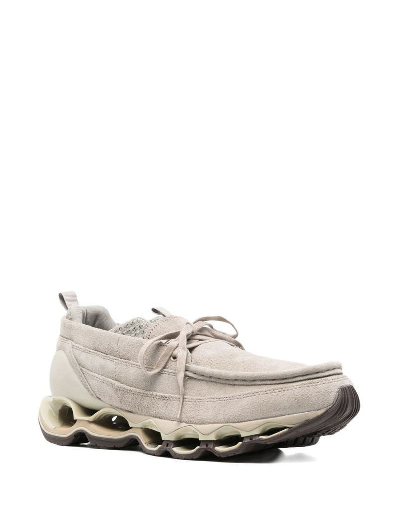 Mizuno lace-up trainers outlook