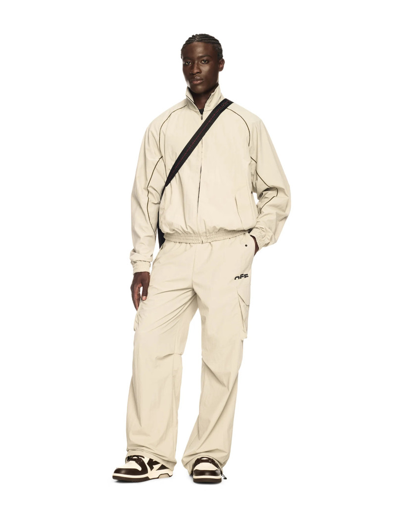 Off-White Gray Off Split Track Pants outlook