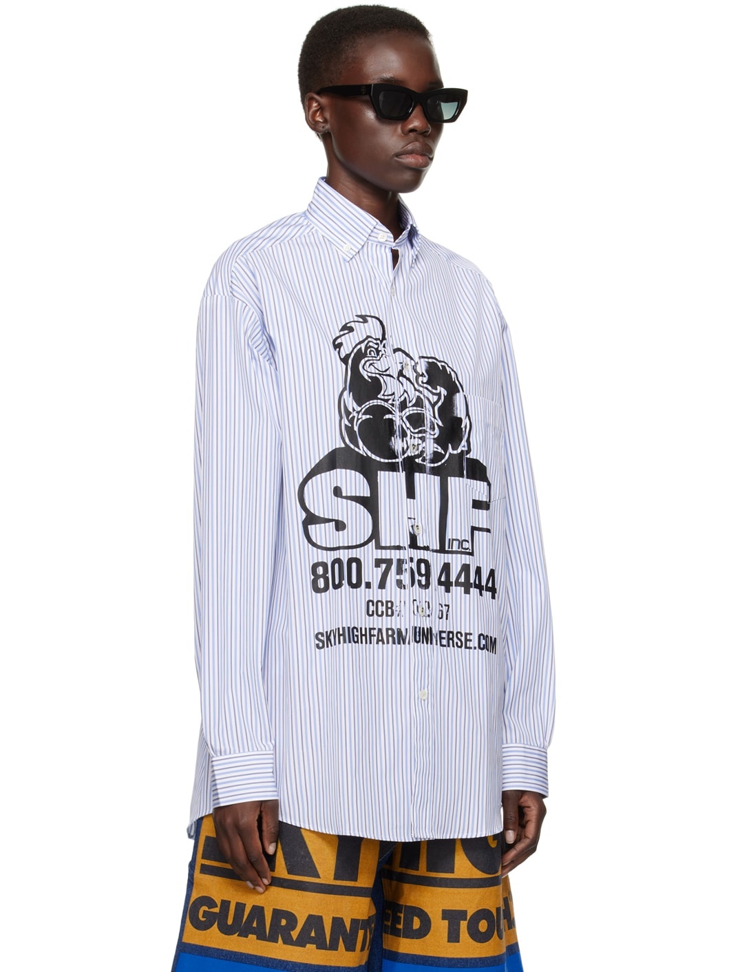 Blue SHF Chicken Shirt - 2