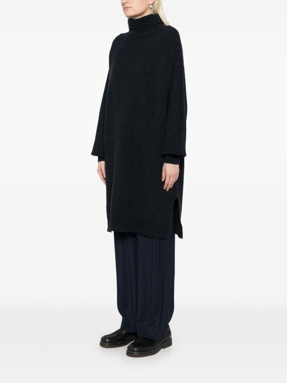 high-neck maxi dress - 3