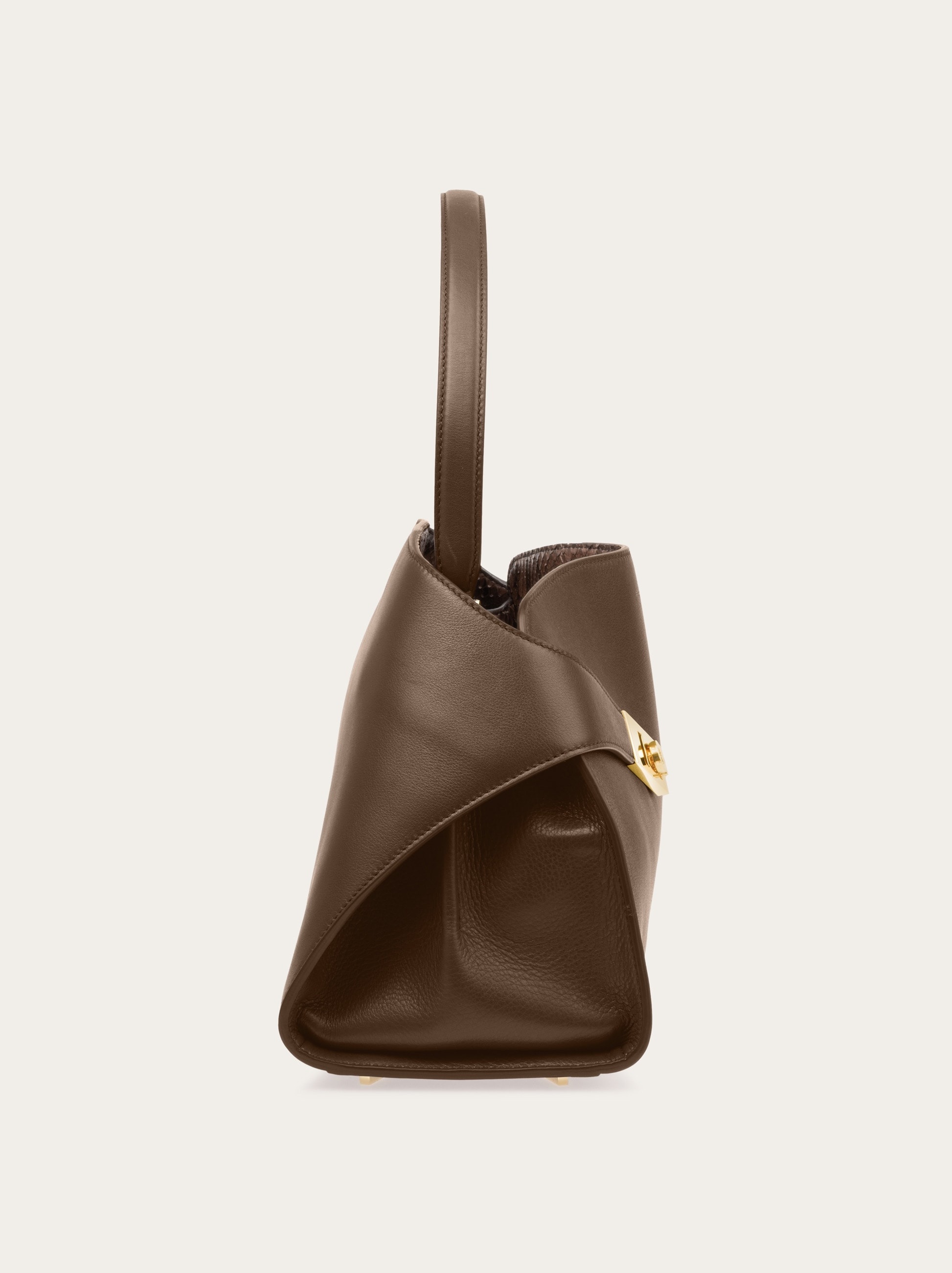 Hug soft bicolor shoulder bag (M) - 4