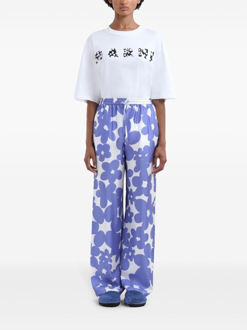 floral trousers - 2