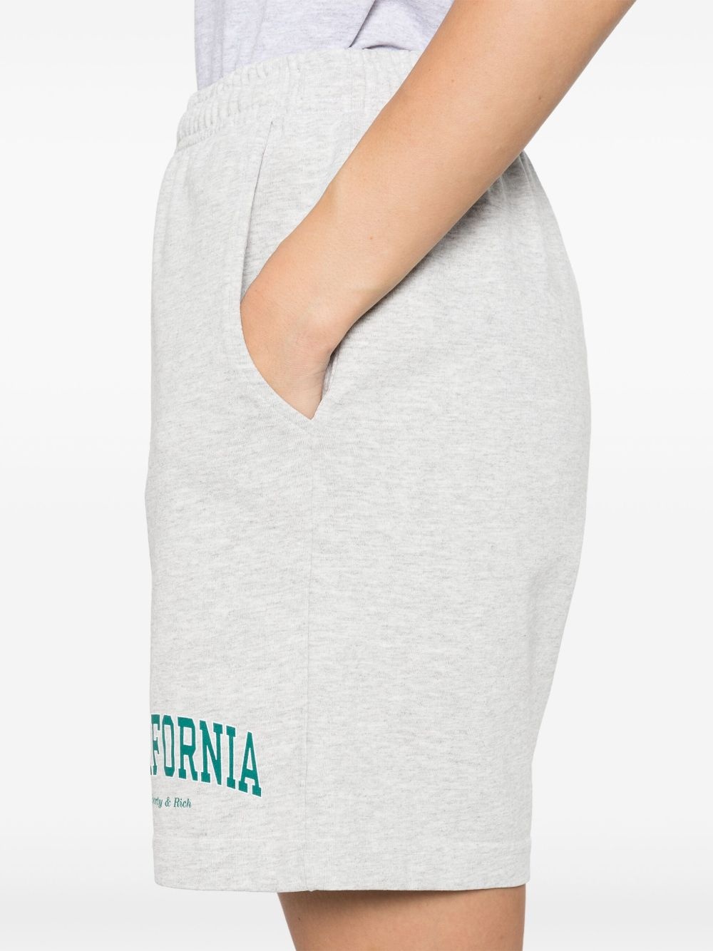 cotton-blend shorts - 5