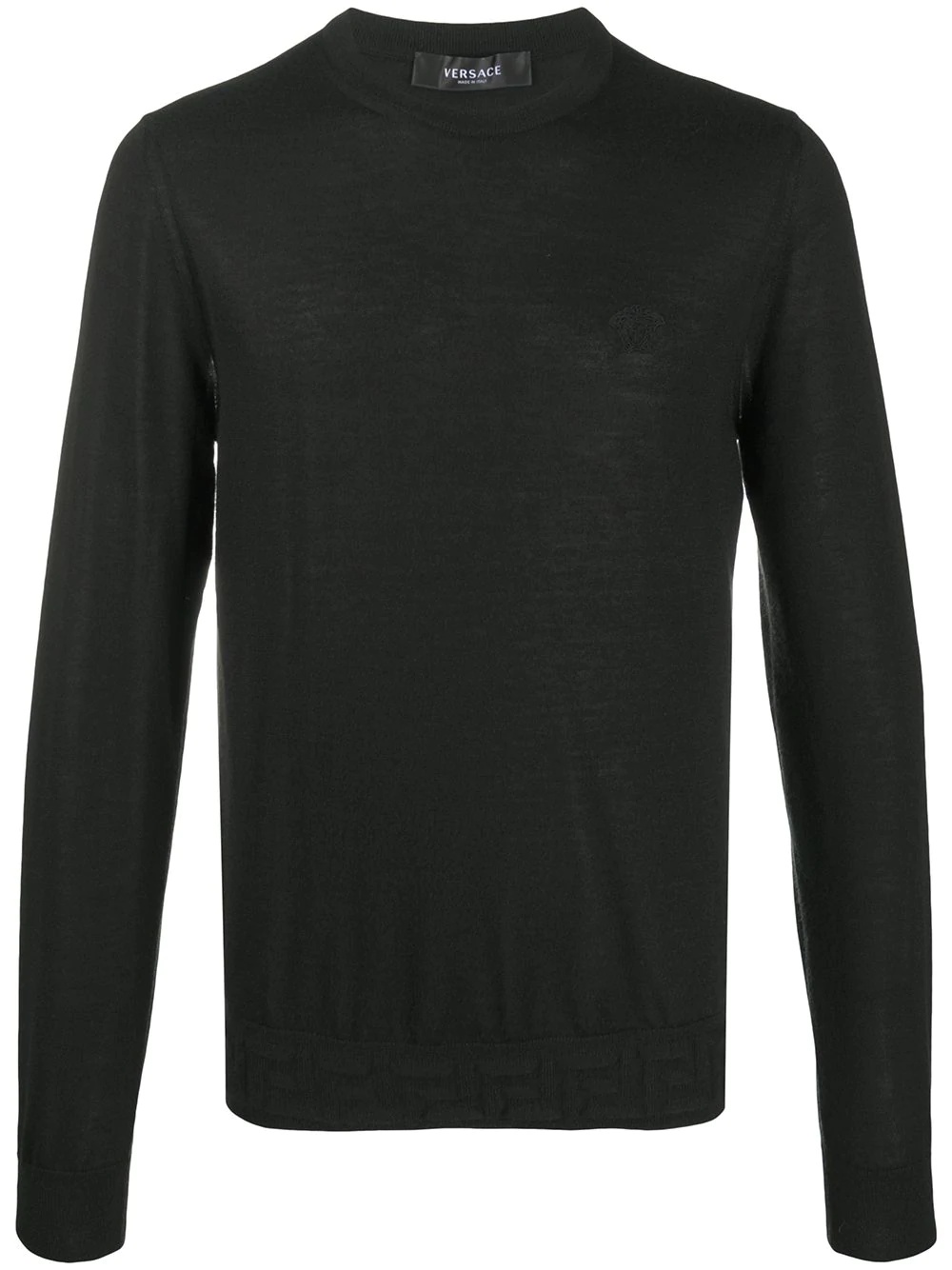 fine knit cashmere jumper - 1