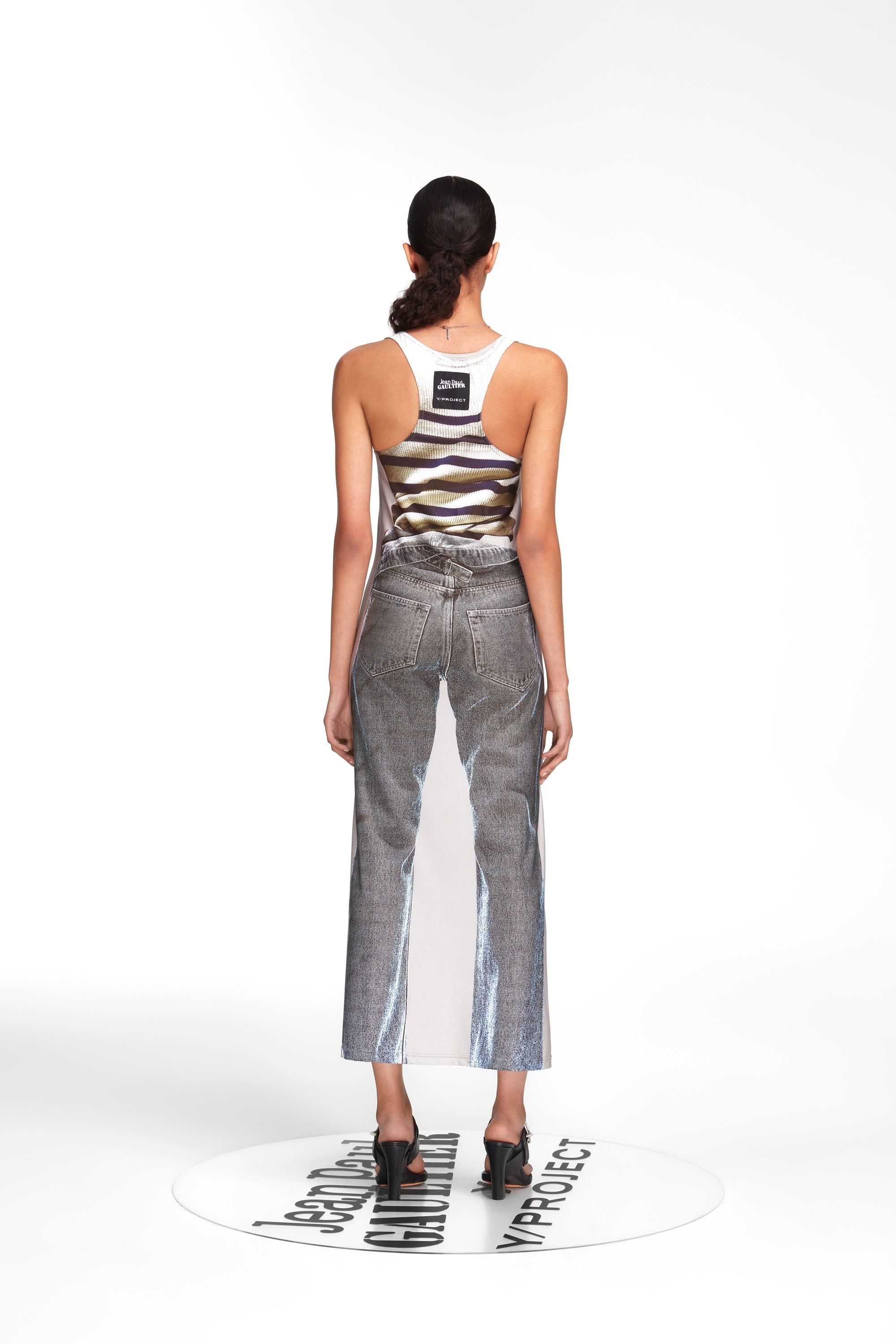 Trompe L'Oeil Mariniere Maxi Dress - 2
