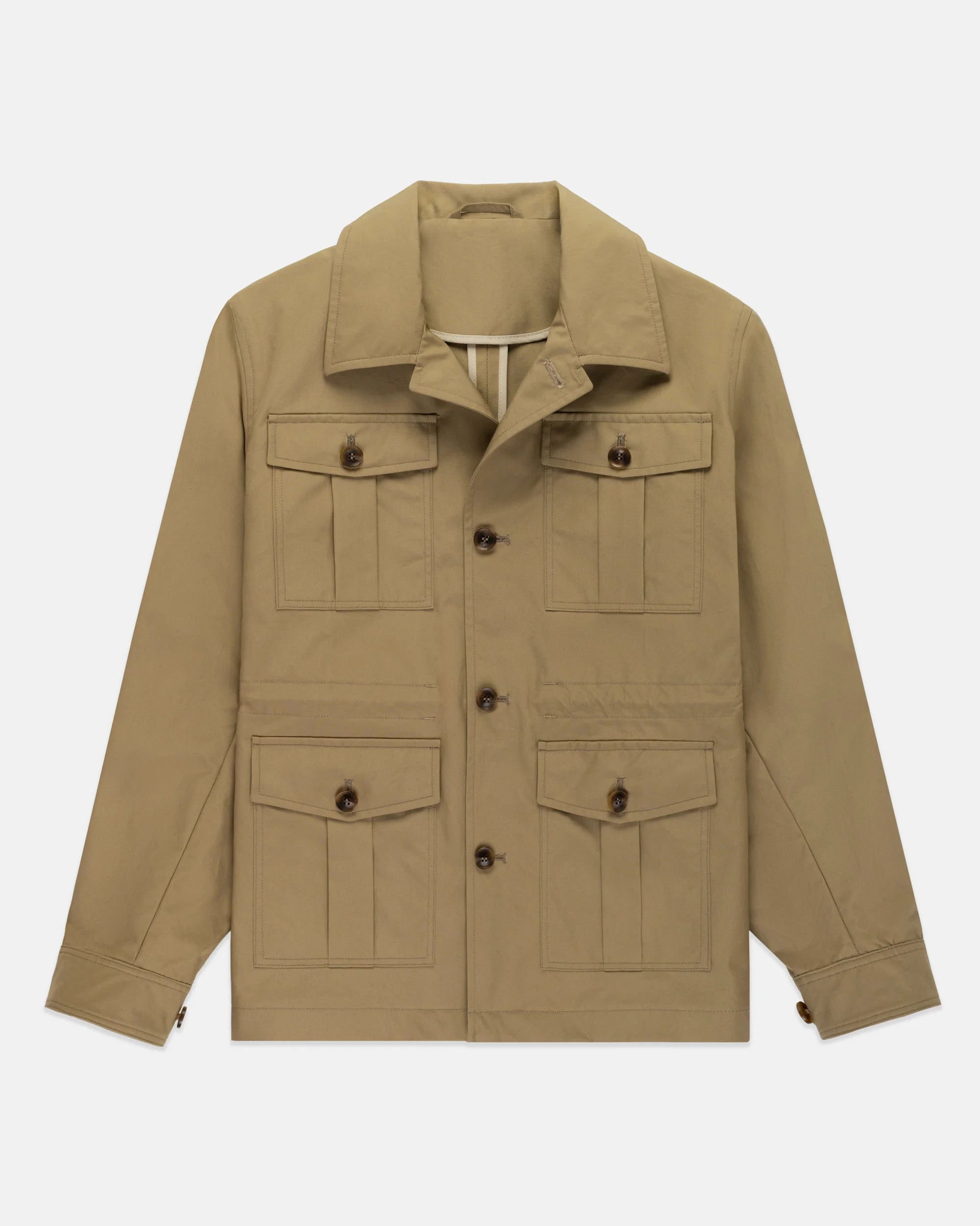 MADE-IN-ENGLAND COTTON SAFARI JACKET - 1