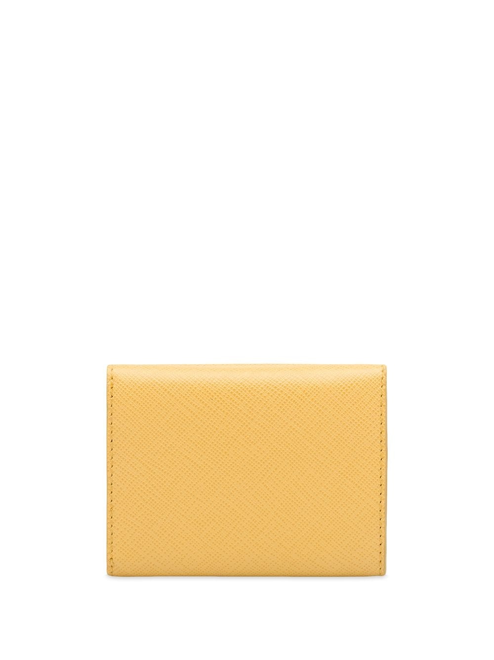 bow-embellished Saffiano wallet - 2