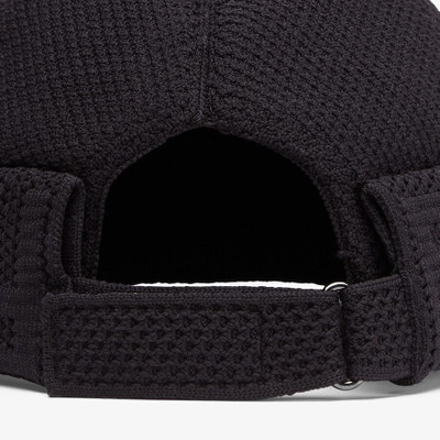 FENDI Black tech knit hat outlook