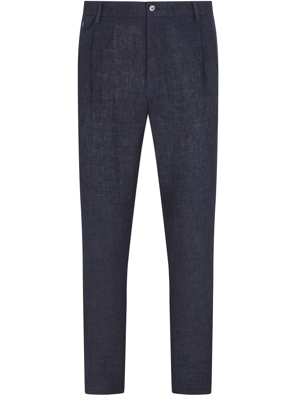 dart-detailing mid-rise tailored trousers - 1