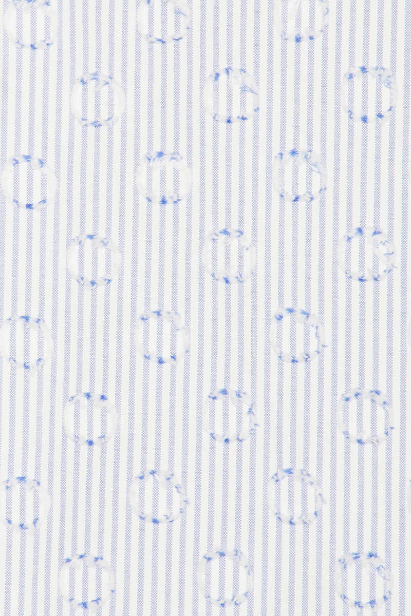 BEAMS PLUS B.D. Classic-Fit Burnout Dot Candy Stripe outlook