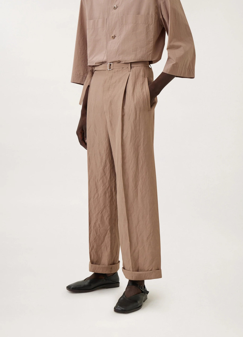 BELTED EASY PANTS
LINEN VISCOSE 3