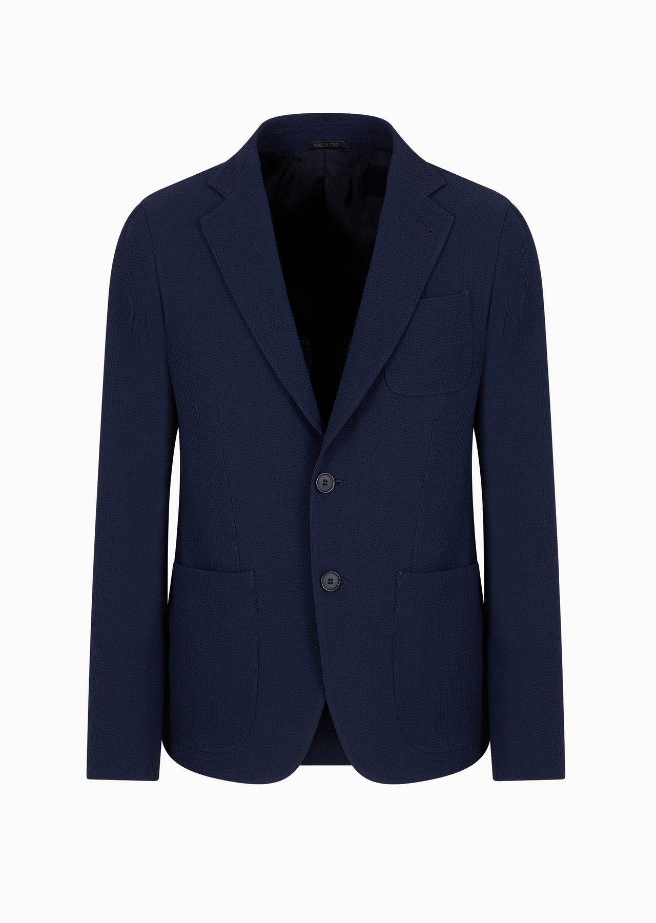 Upton Line single-breasted jacket in stretch virgin wool - 1