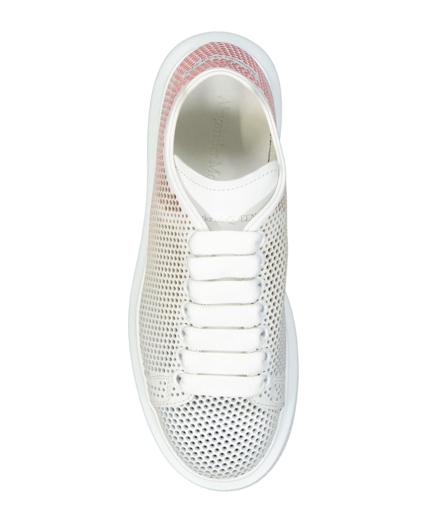 Oversized Dotted Cut-out Sneakers - 4