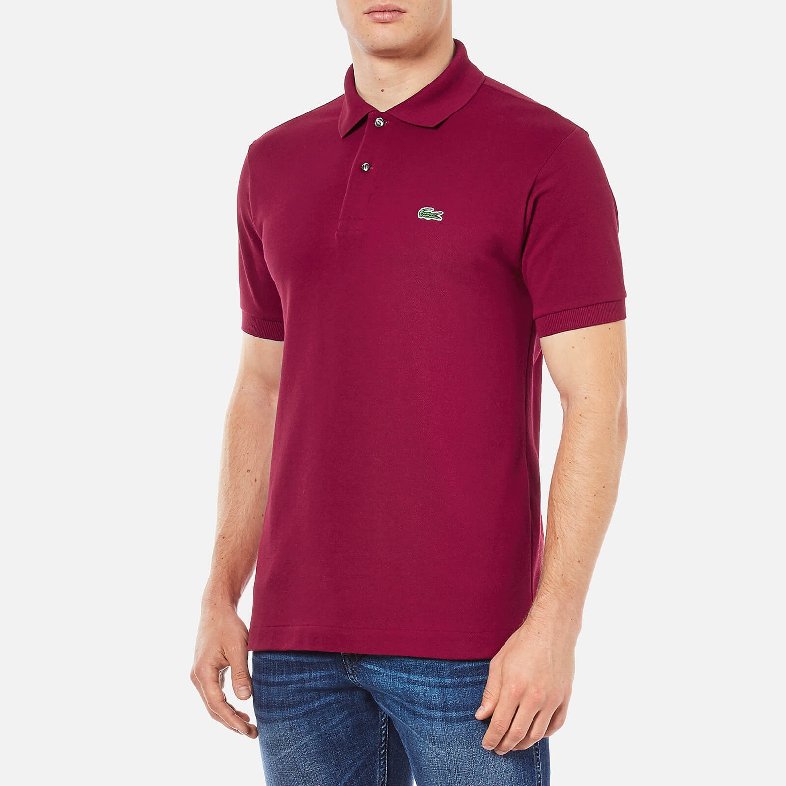 Lacoste Men's Classic Polo Shirt - Burgundy - 2