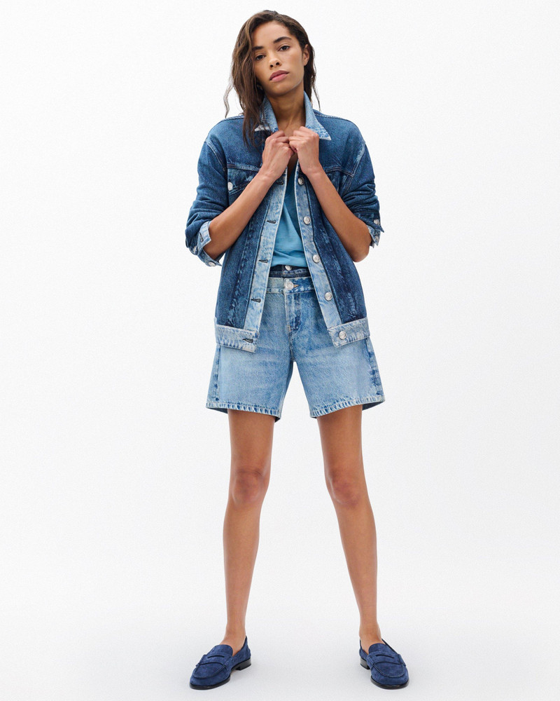rag & bone Miramar Oversized Combo Trucker Jacket
Cotton Terry outlook
