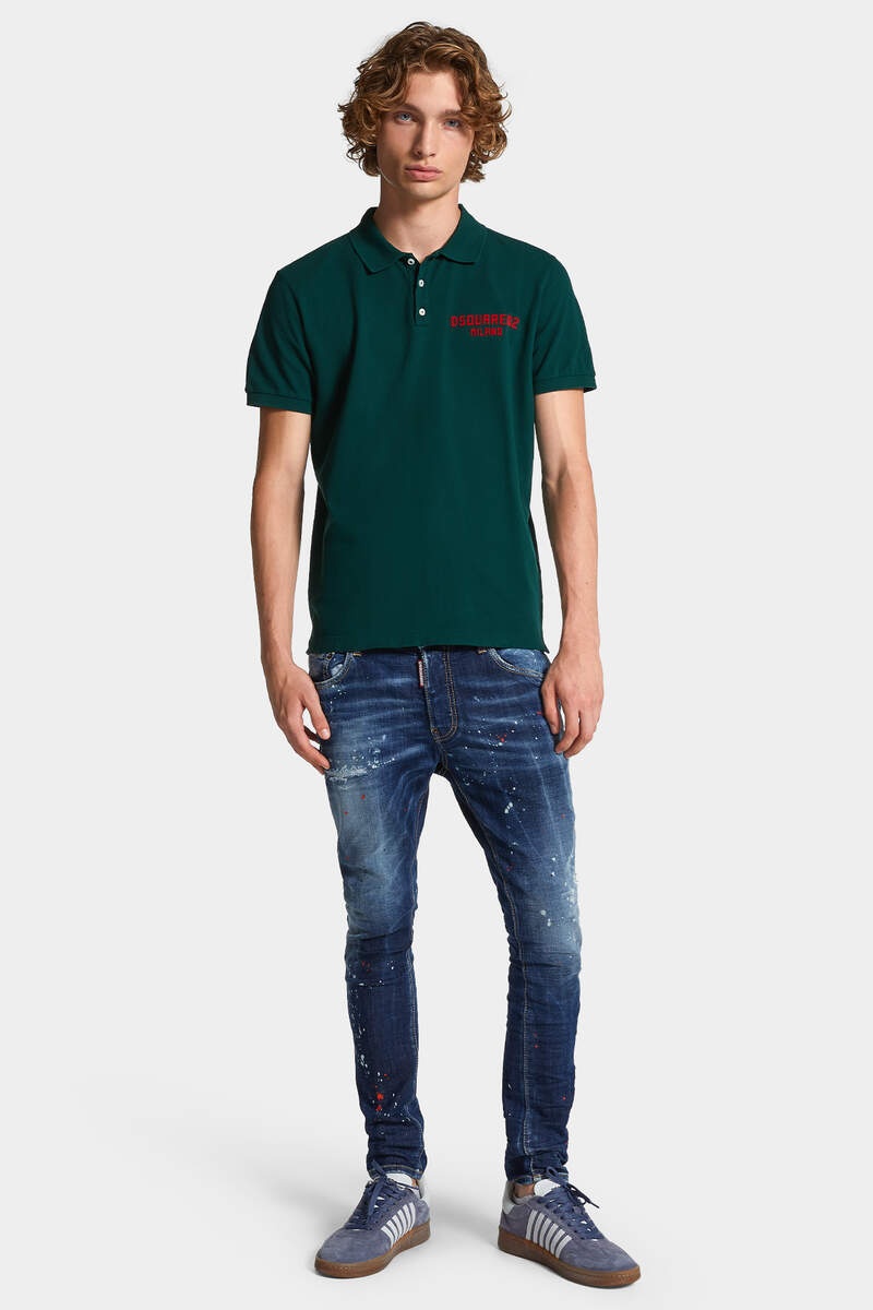 DYED TENNIS FIT DSQUARED2 MILANO POLO - 6