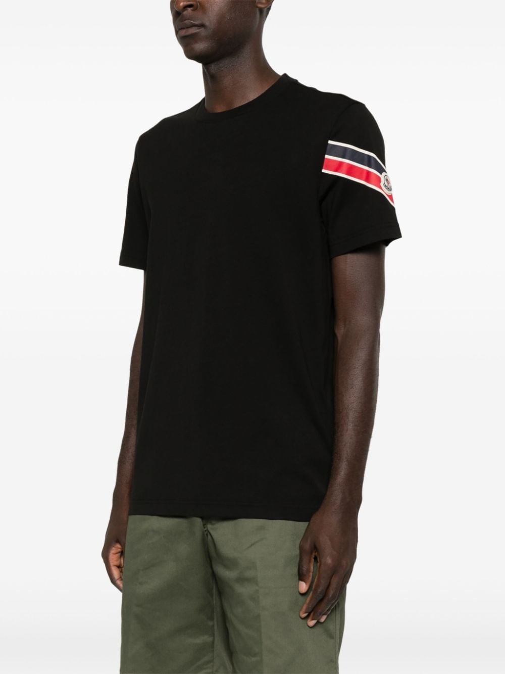 Tricolour cotton T-shirt - 3