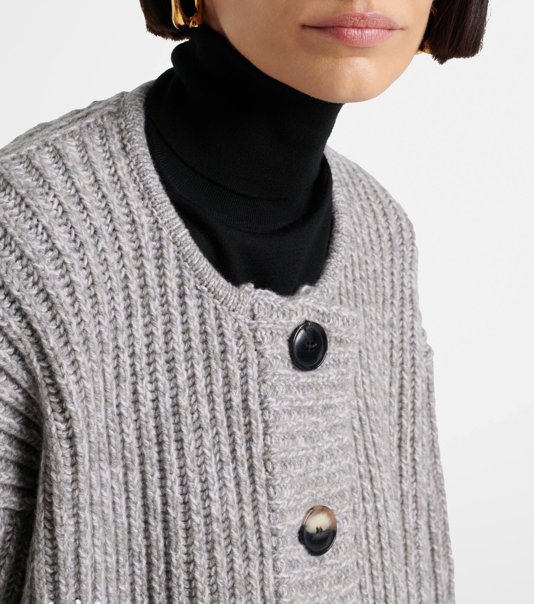 White Label Azura wool cardigan - 4