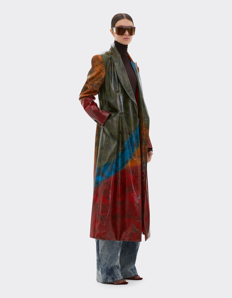 Misted leather coat 3